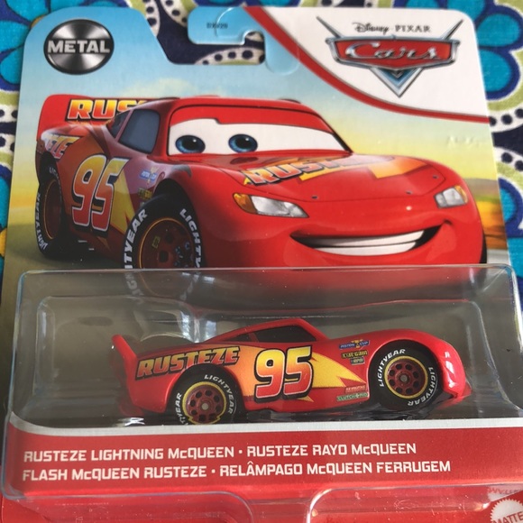 ♥️ Disney Pixar Cars Movie Red Flash McQueen 95 - Picture 2 of 9